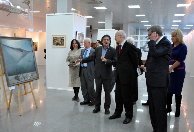 Президент РБ Рустэм Хамитов на выставке ТСХ РБ